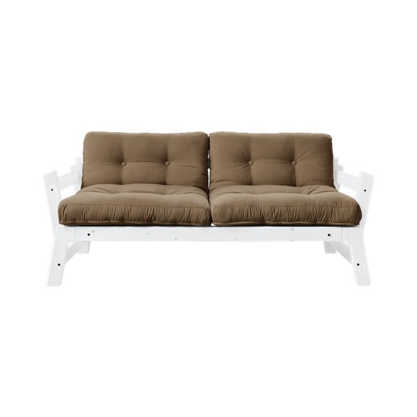 Canapea variabilă KARUP Design Step White/Mocca