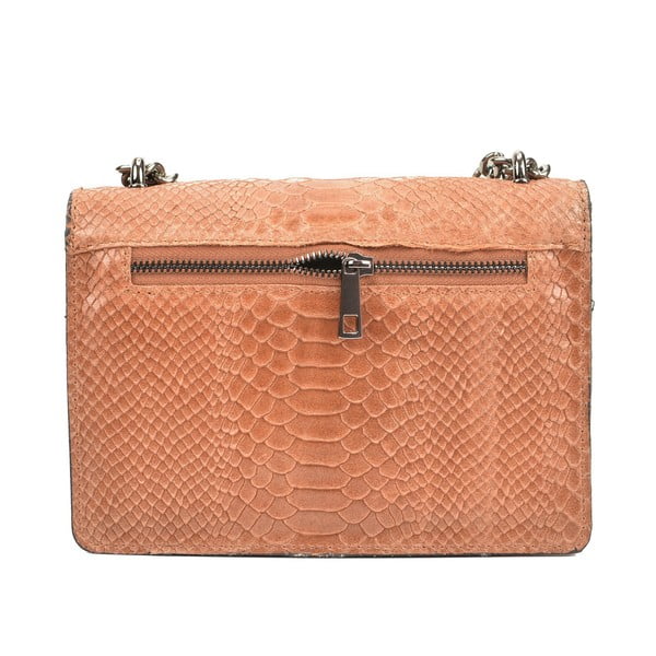 Poșetă din piele Renata Corsi Fiona, maro coniac-image-1