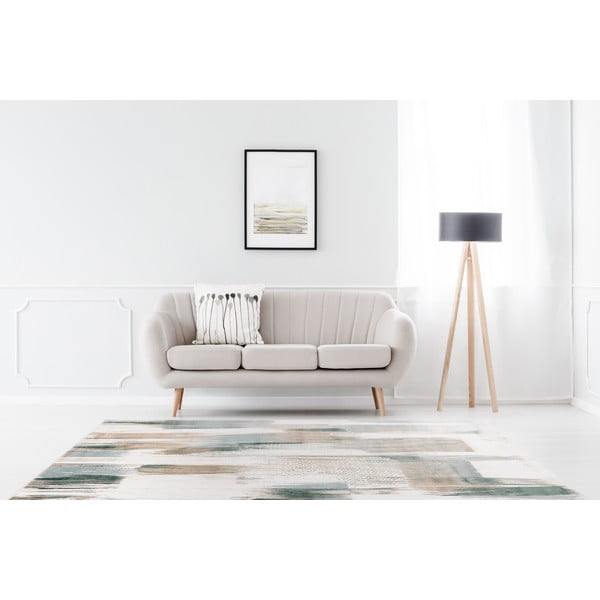 Covor verde mentă/bej 200x280 cm Grafito Mint – FD-image-1