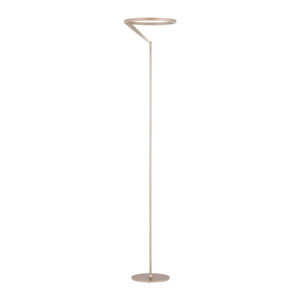 Lampadar roz auriu LED cu intensitate reglabilă din aluminiu (înălțime 168 cm) Tilia – Nova Luce