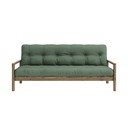 Canapea verde extensibilă 205 cm Knob – Karup Design