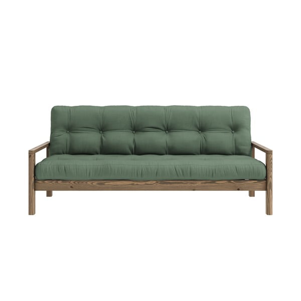 Canapea verde extensibilă 205 cm Knob – Karup Design