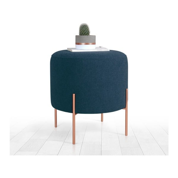 Taburet albastru închis Copper – Artie-image-3