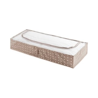 Cutie mică pentru depozitare Compactor Dots, 46 x 107 cm, bej