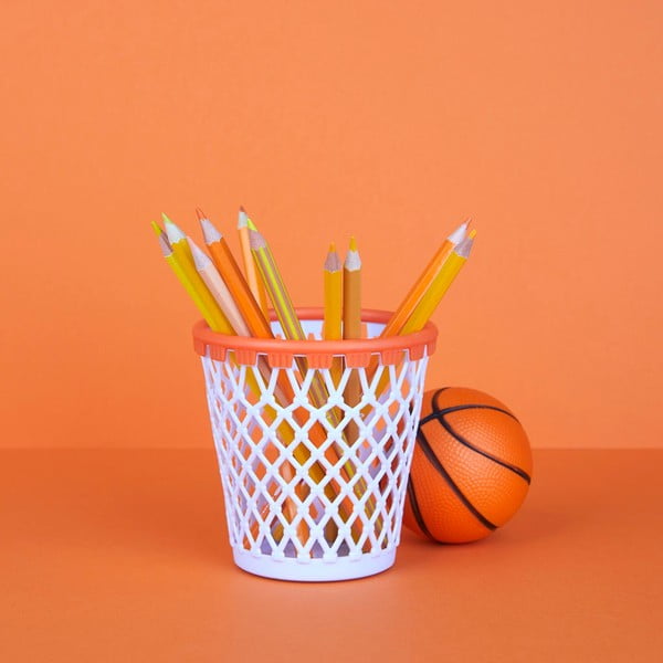 Organizator pentru papetărie din plastic Basket – Balvi-image-1