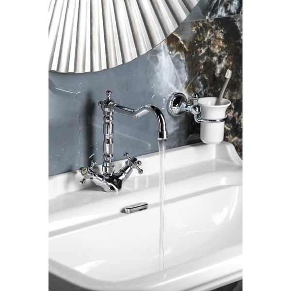 Baterie argintiu-lucios pentru chiuvetă înaltă Antea – Sapho-image-1