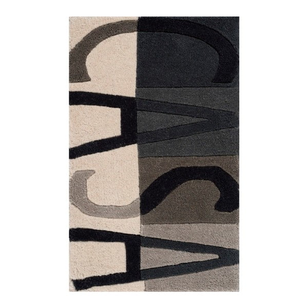 Covor de lână Linie Design Casa Grey, 50 x 80 cm