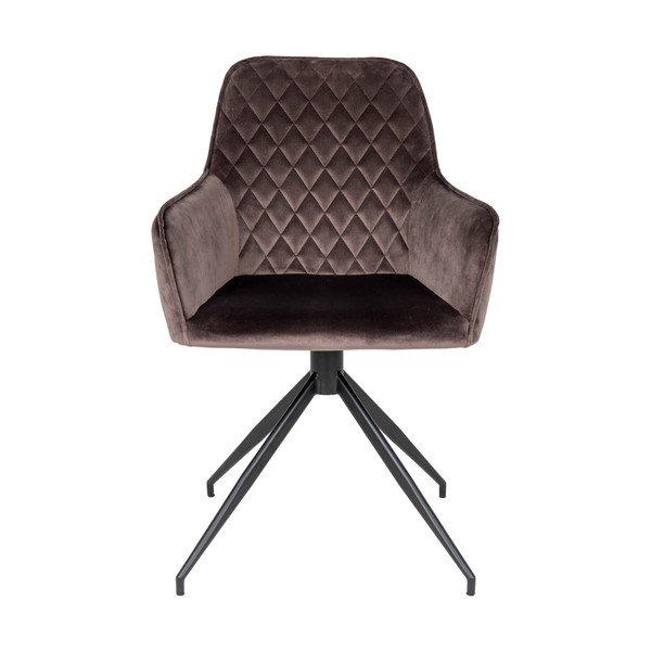 Scaun de sufragerie maro tapițat Harbo – House Nordic-image-2