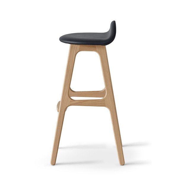 Scaun de bar  rotativ din piele  86 cm Buck – Hammel Furniture-image-3