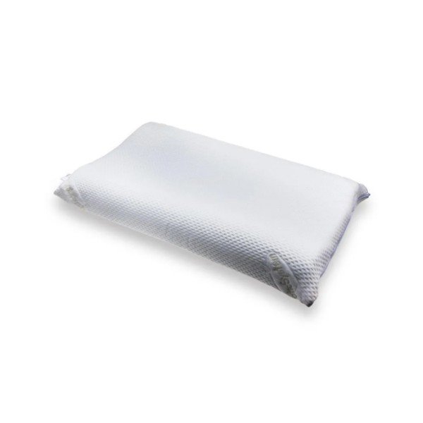 Pernă din spumă cu memorie ProSpánek Bio Wave, 42 x 72 cm, alb