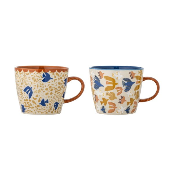 Cești 2 buc. din gresie 300 ml Anniversary – Bloomingville