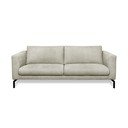Canapea bej cu tapițerie din chenille 216 cm Gomero – Scandic