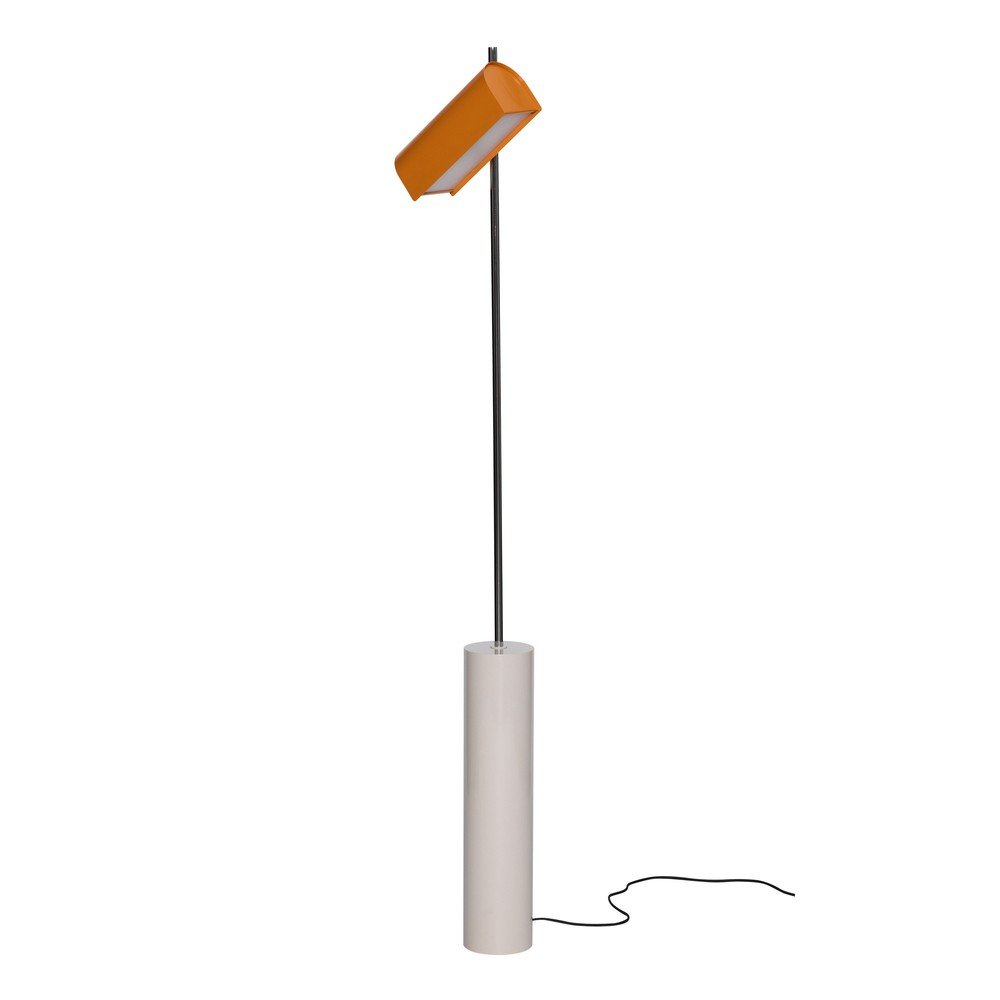 Lampadar portocaliu LED cu intensitate reglabilă (înălțime 160 cm) Reflector – Hübsch