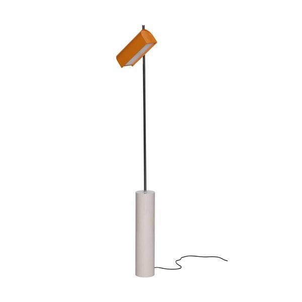 Lampadar portocaliu LED cu intensitate reglabilă (înălțime 160 cm) Reflector – Hübsch