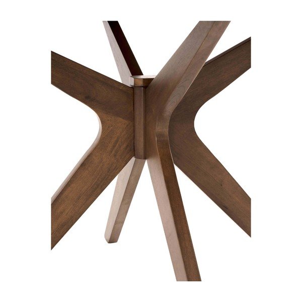 Masă dining în decor de nuc sømcasa Carmel, ⌀ 120 cm, maro-image-3
