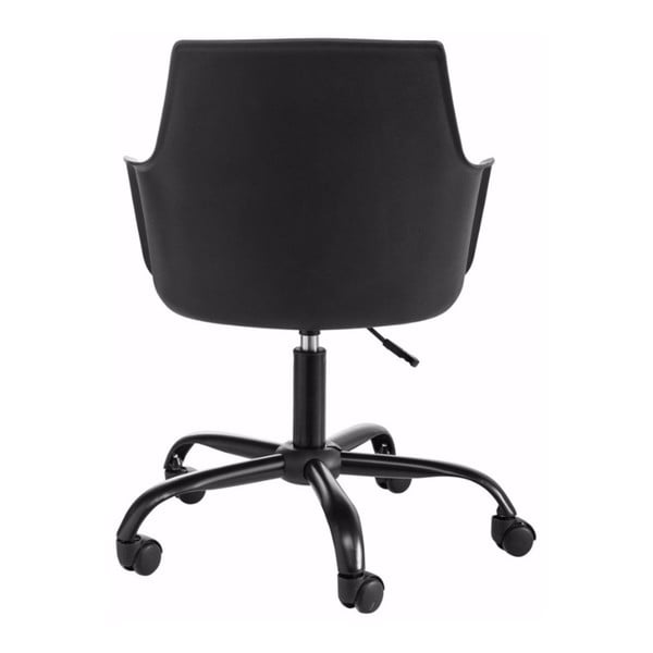  Scaun de birou reglabil Støraa Leslie, negru-image-4