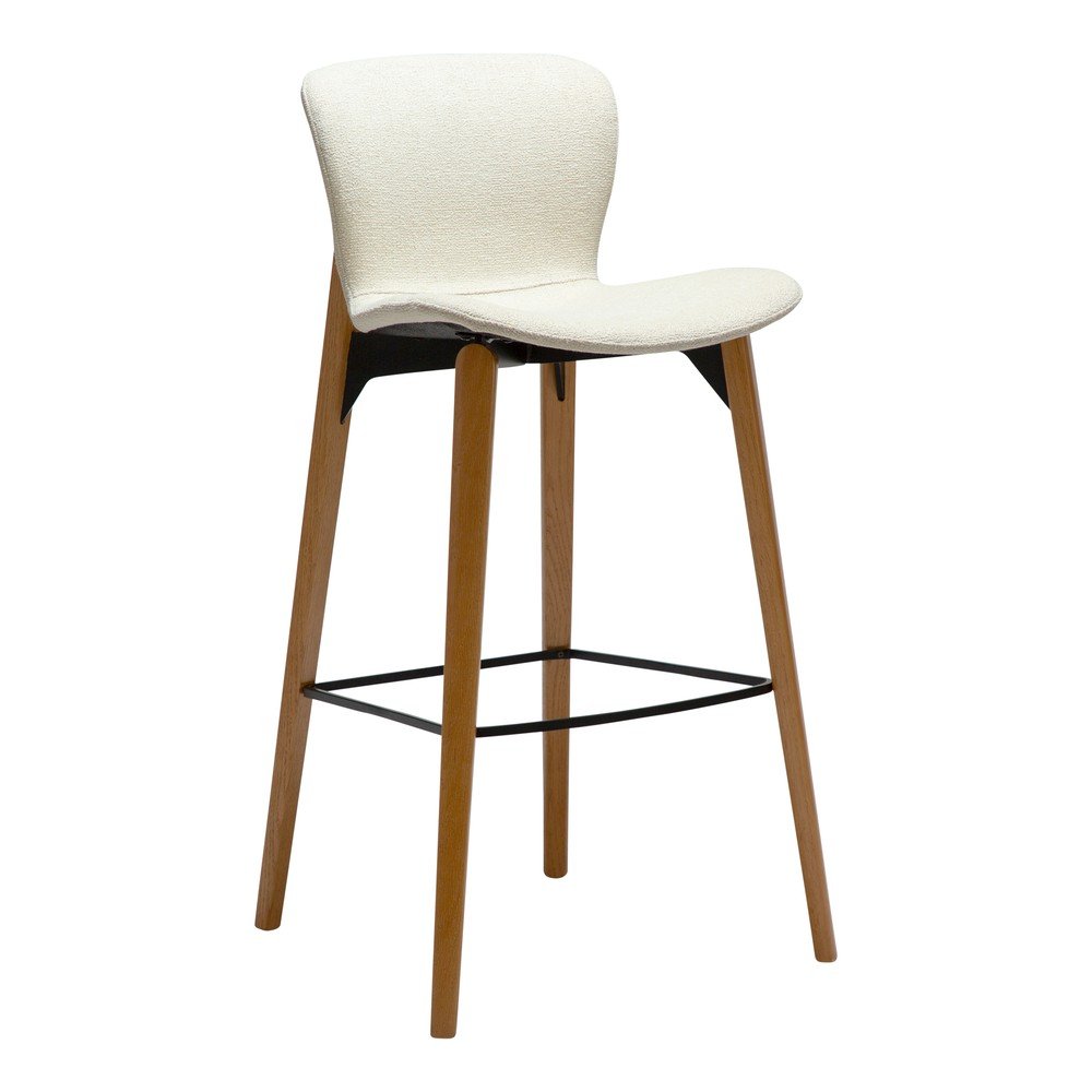 Scaun de bar crem (înălțime șezut 77,5 cm) Paragon – DAN-FORM Denmark