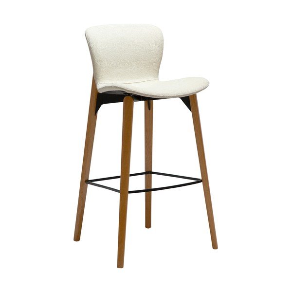 Scaun de bar crem (înălțime șezut 77,5 cm) Paragon – DAN-FORM Denmark