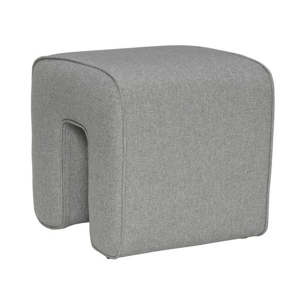 Taburet gri Sculpture – Hübsch-image-2