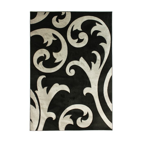 Covor Flair Rugs Elude Grey Black, 160 x 230 cm, gri - negru
