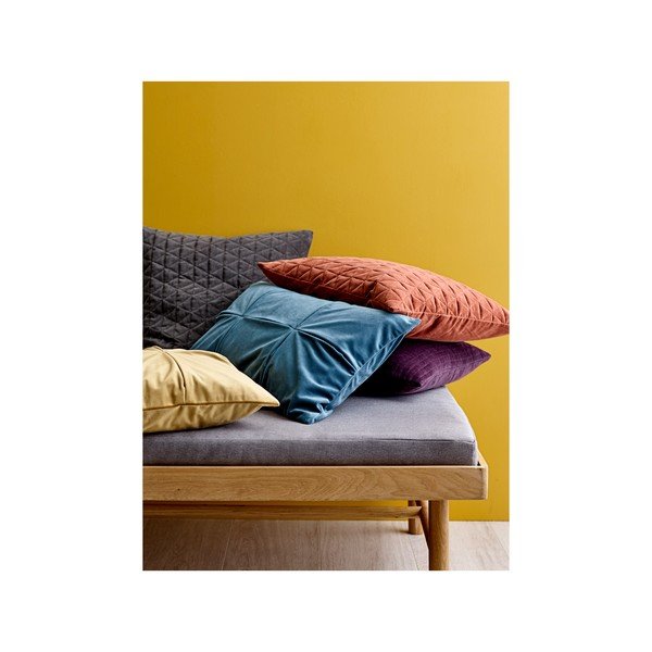 Pernă din bumbac Södahl Elsa, 50 x 50 cm, roșu - portocaliu-image-3