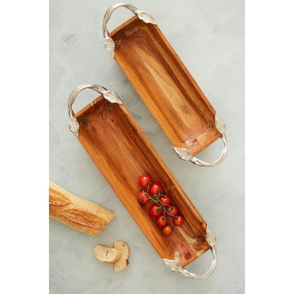 Tavă din lemn 14x54 cm Vine – Premier Housewares-image-1