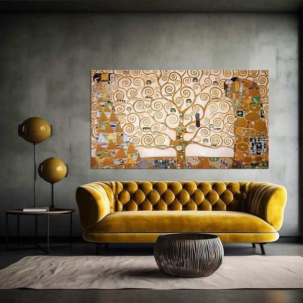 Reproducere tablou Gustav Klimt - Tree of Life, 90 x 50 cm-image-2