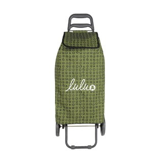 Geantă de cumpărături cu roți Lulucastagnette Ridey, 37 l, kaki