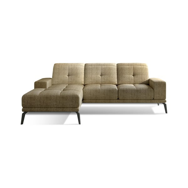 Colțar bej (cu colț pe partea stângă/cu șezlong) Torrense – ELTAP