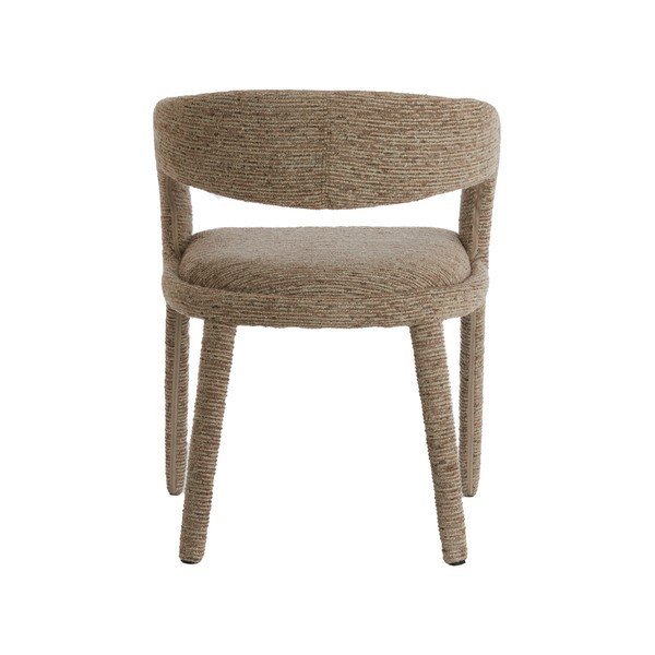 Scaun de dining maro cu cotiere tapițat Kyran – Light & Living-image-4