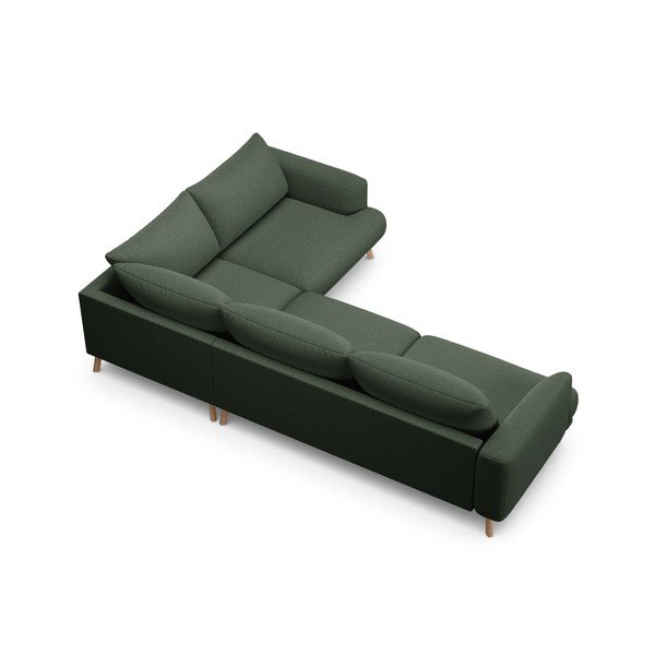 Colțar verde (cu colț pe partea dreaptă/cu șezlong) Naomi – Micadoni -image-3