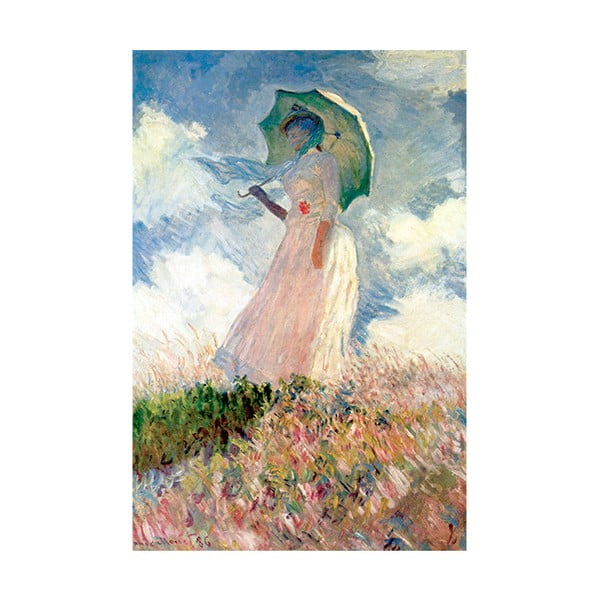 Tablou Claude Monet - Woman with Sunshade, 60x40 cm
