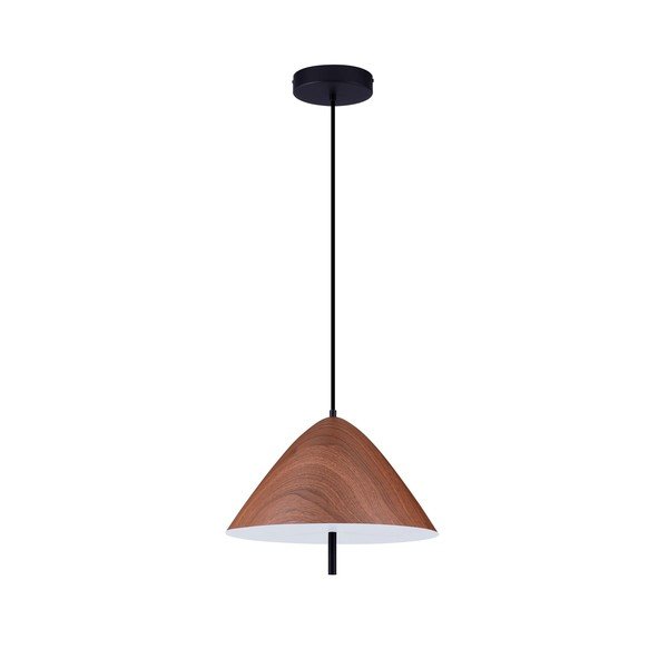 Lustră în culoare naturală LED din metal cu abajur din metal ø 40 cm Oros – Nova Luce