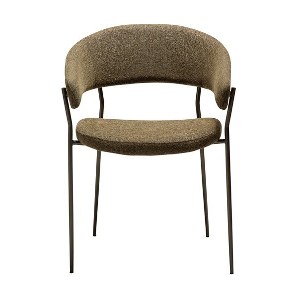 Scaun de dining kaki cu cotiere Reboot – DAN-FORM Denmark-image-2