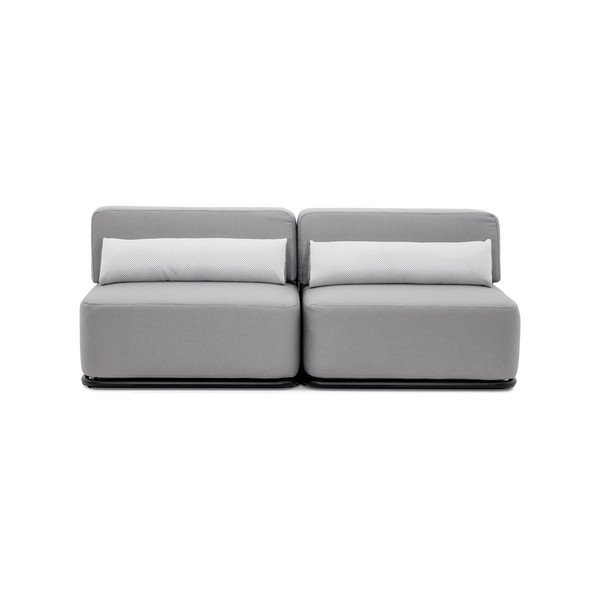 Canapea modulară de grădină gri deschis 204 cm Straw – Sit Sit-image-2