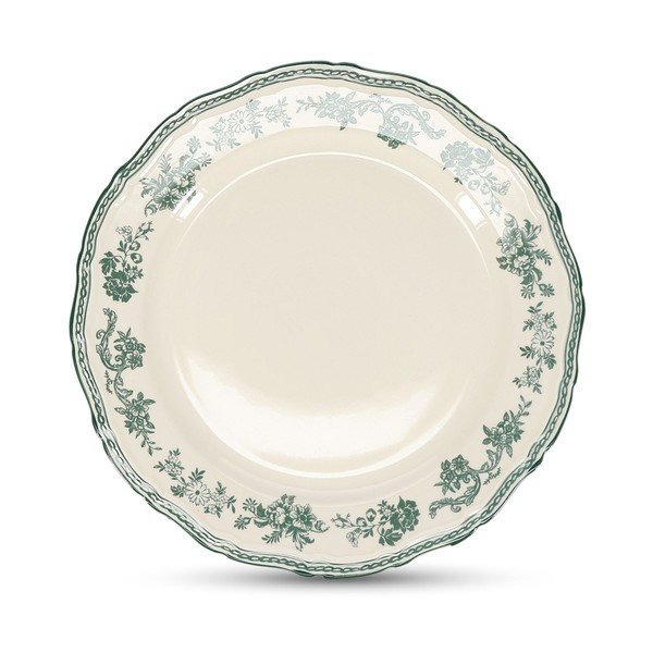 Farfurie verde/fildeș din porțelan ø 27 cm Cyril – S|P Collection