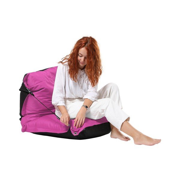 Beanbag pentru grădină roz Siva – Floriane Garden-image-2