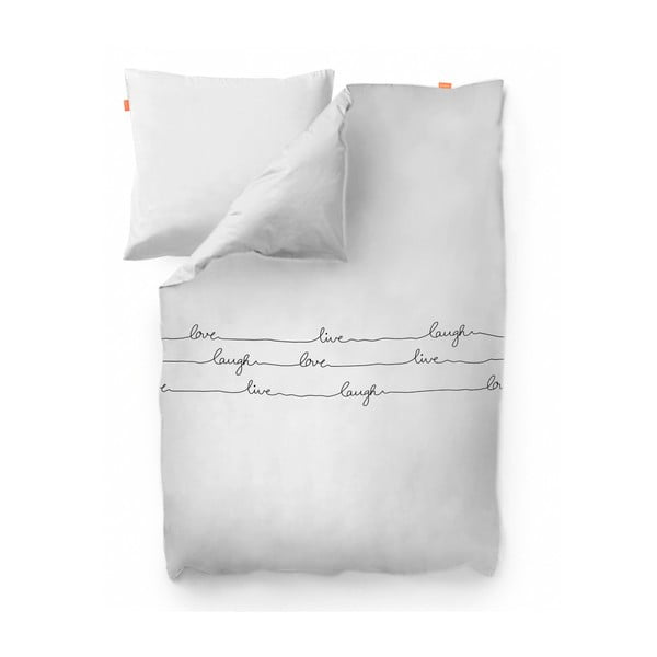 Husă din bumbac pentru pilotă Blanc Live, 200 x 200 cm-image-2