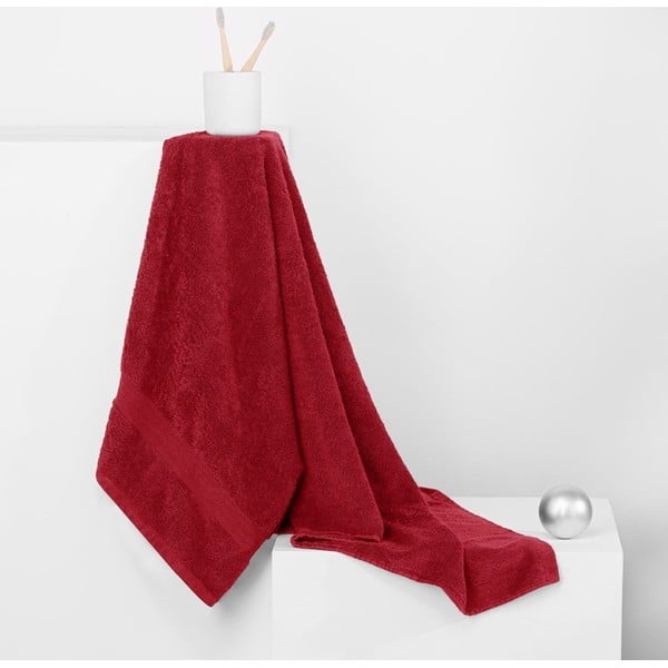 Prosop DecoKing Marina, 50 x 100 cm, roșu-image-2