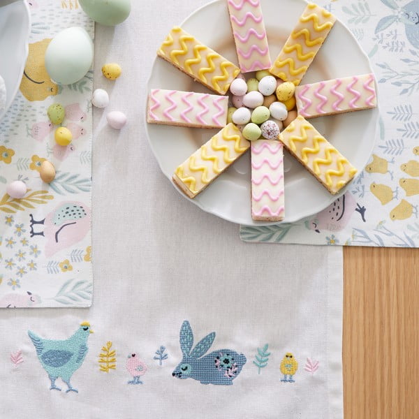 Napron de masă din bumbac 32x220 cm Cottage Friends – Catherine Lansfield-image-3