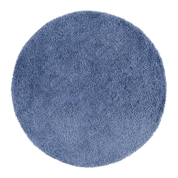 Covor rotund Universal Norge, ⌀ 133 cm, albastru