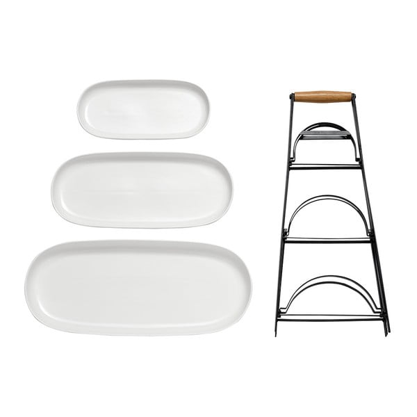 Suport etajat pentru gustări Ladelle Serve & Share-image-2