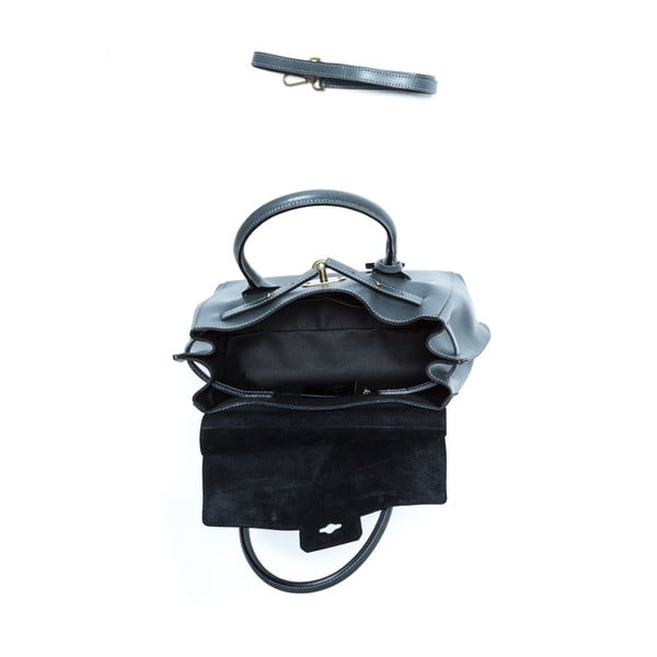 Geantă din piele Isabella Rhea no. 479, gri-image-4