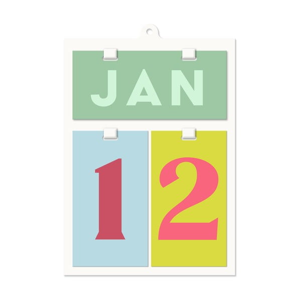Calendar de perete Perpetual - DesignWorks Ink