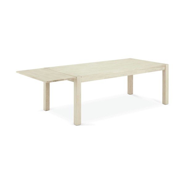 Masă de dining extensibilă din lemn masiv de stejar 100x200 cm Texas – Furnhouse-image-3