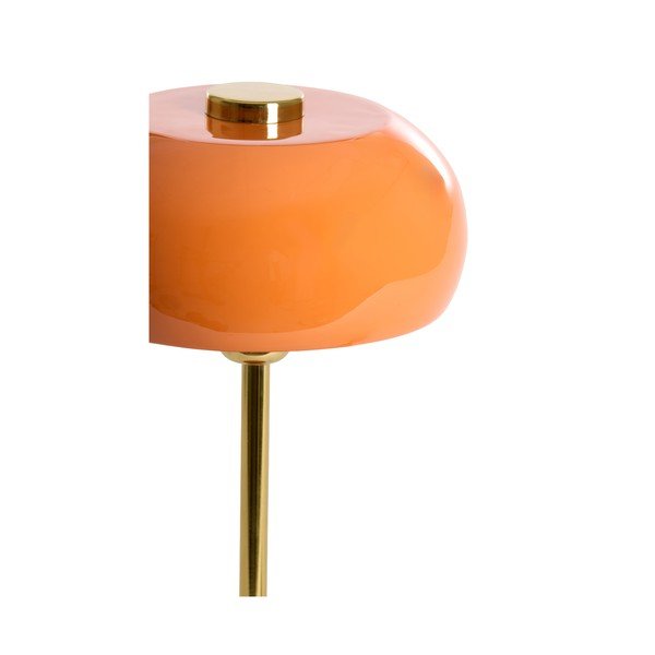 Veioză portocalie cu abajur din metal (înălțime 40 cm) Surin – Light & Living-image-4