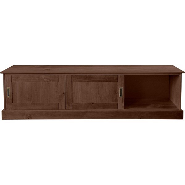 Comodă TV maro din lemn de pin 45x40 cm Harry – Støraa-image-1