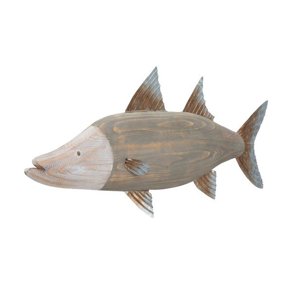 Decorațiune de perete Mauro Ferretti Fish, 99 x 33,5 cm-image-2