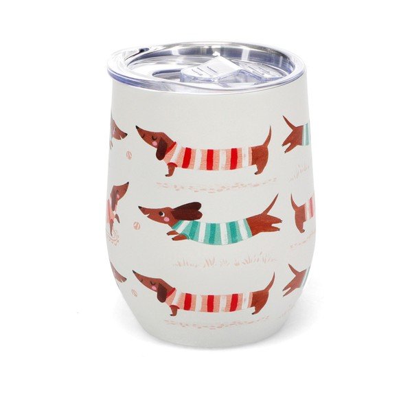 Cană de voiaj 350 ml Sausage Dog – Rex London
