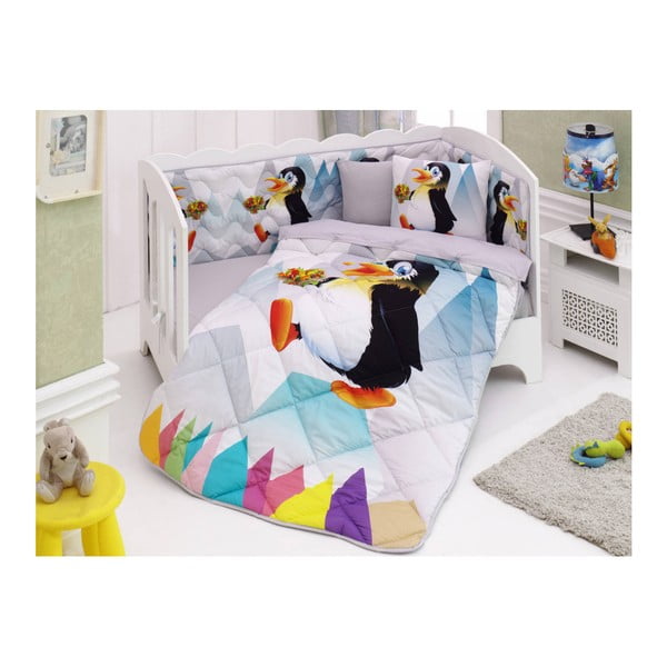 Set pentru dormitor copii Penguen, 100x170 cm
